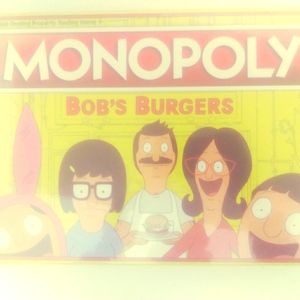 Monopoly Bobs Burgers Edition Board Game New and Sealed USAopoly